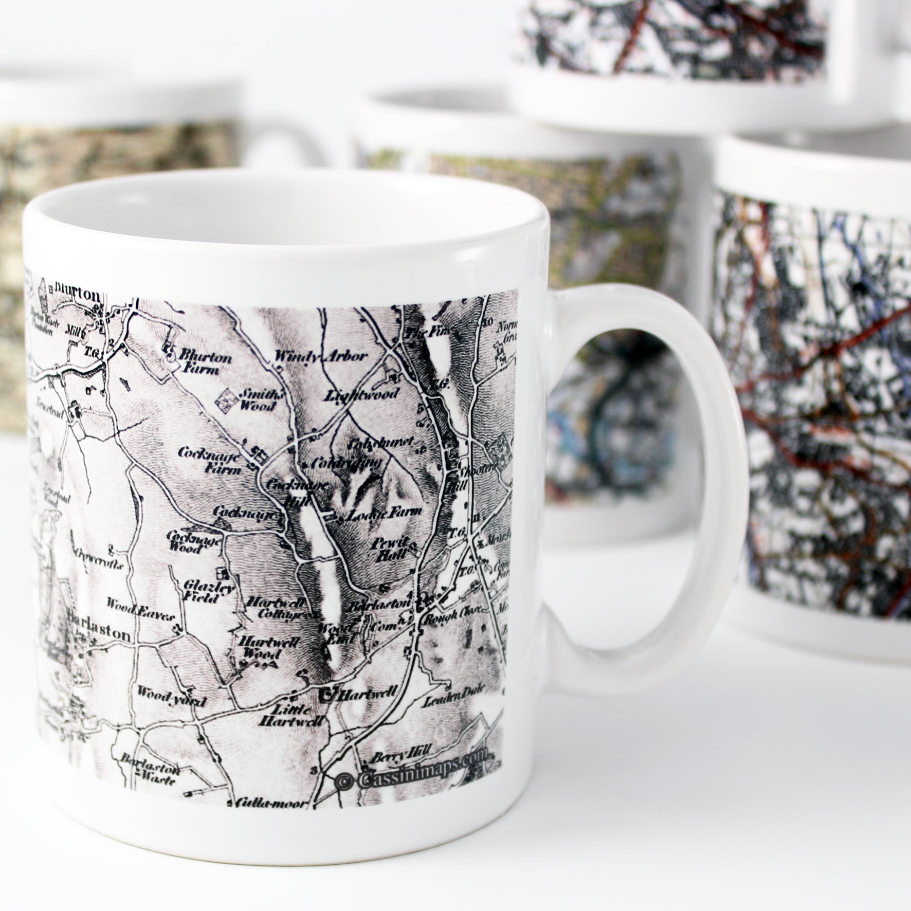 Personalised 1805 - 1874 Old Series Map Mug - image 3