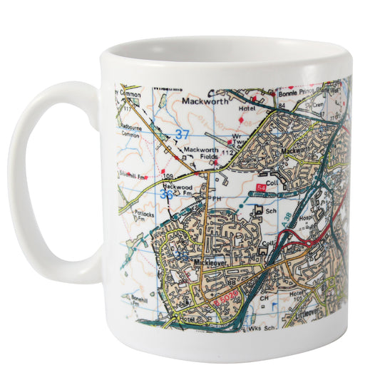 Personalised Present Day Edition Map Mug - image 2