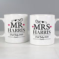 Personalised Mr & Mrs Mug Set from Heartfelt Gifts