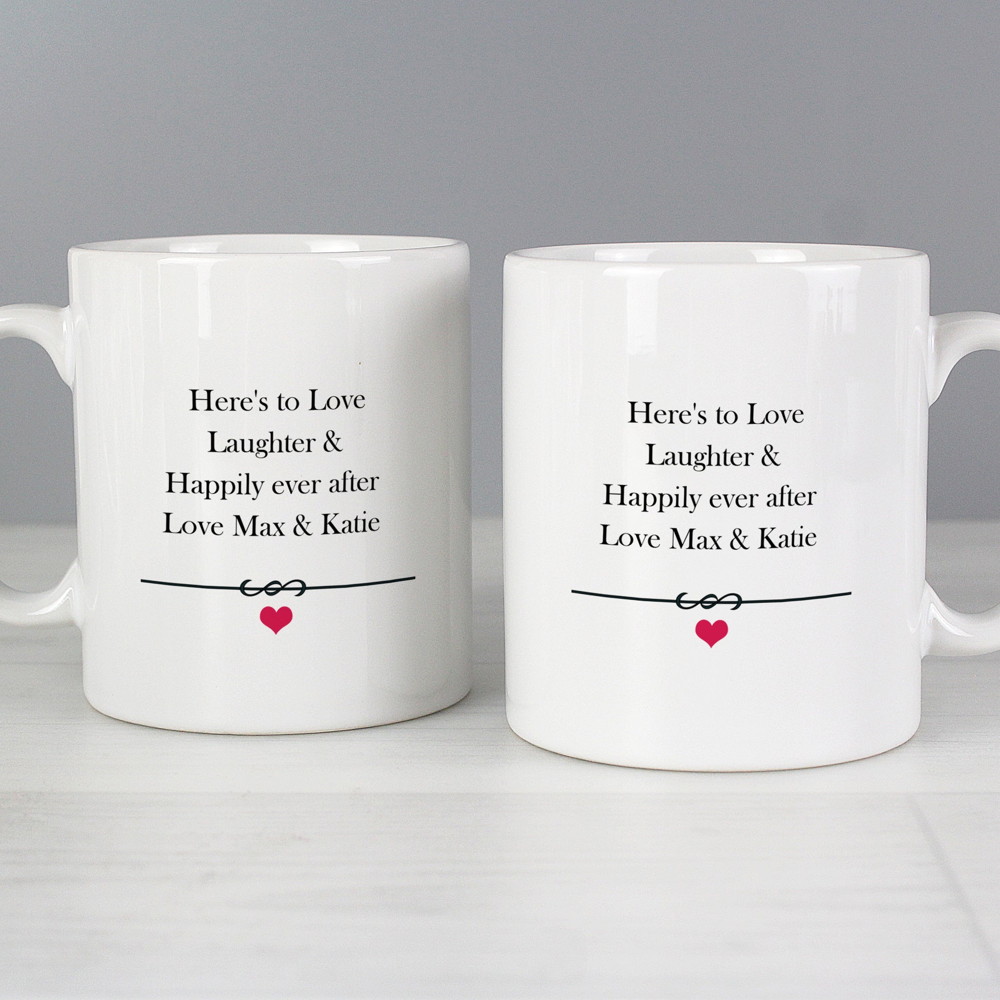Personalised Mr & Mrs Mug Set - image 3