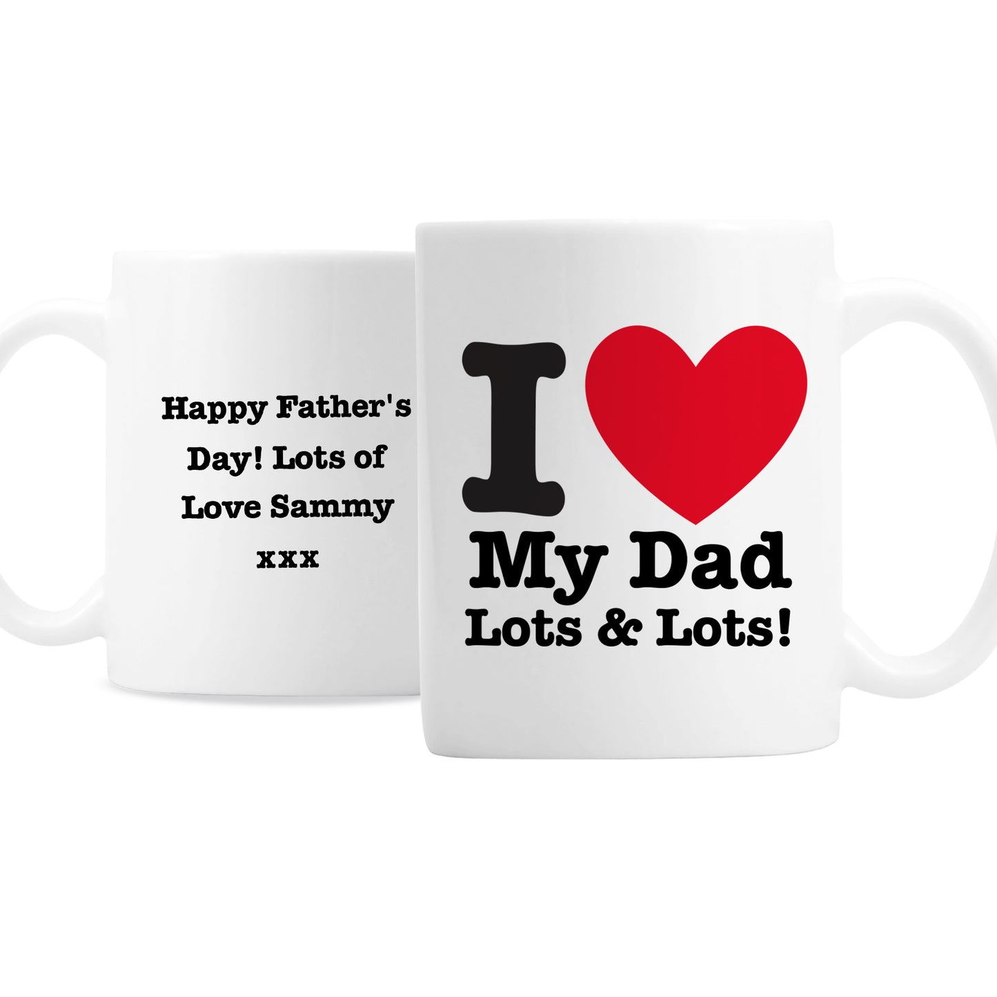 Personalised I HEART Mug - image 2