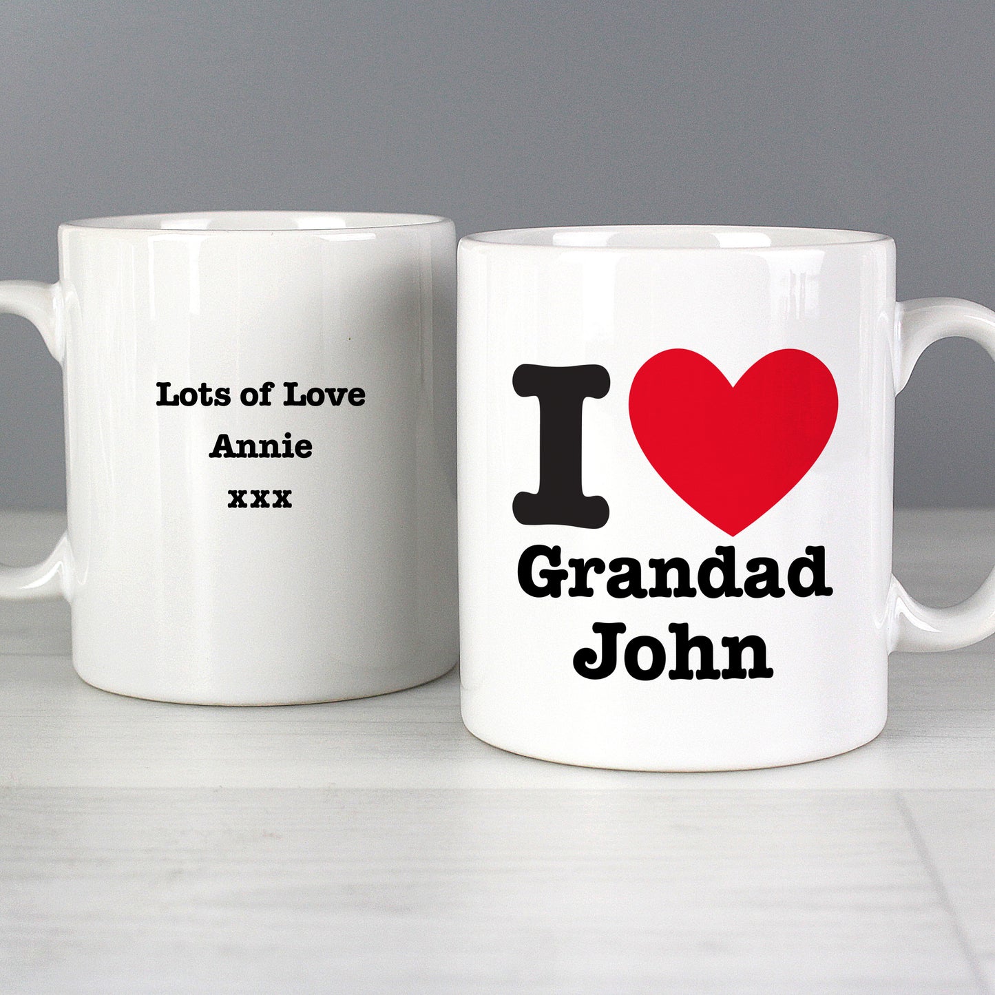 Personalised I HEART Mug - image 3