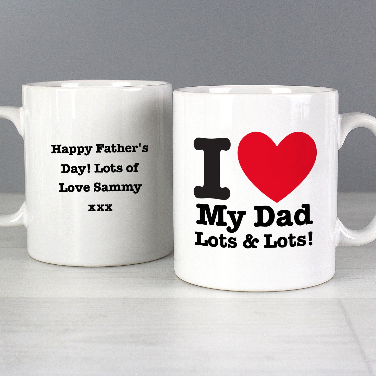Personalised I HEART Mug - image 4