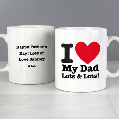 Personalised I HEART Mug - image 4