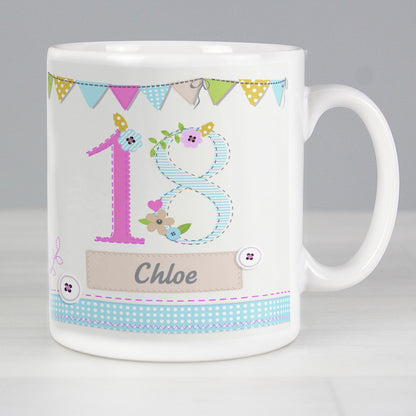 Personalised Birthday Craft Mug from Heartfelt Gifts