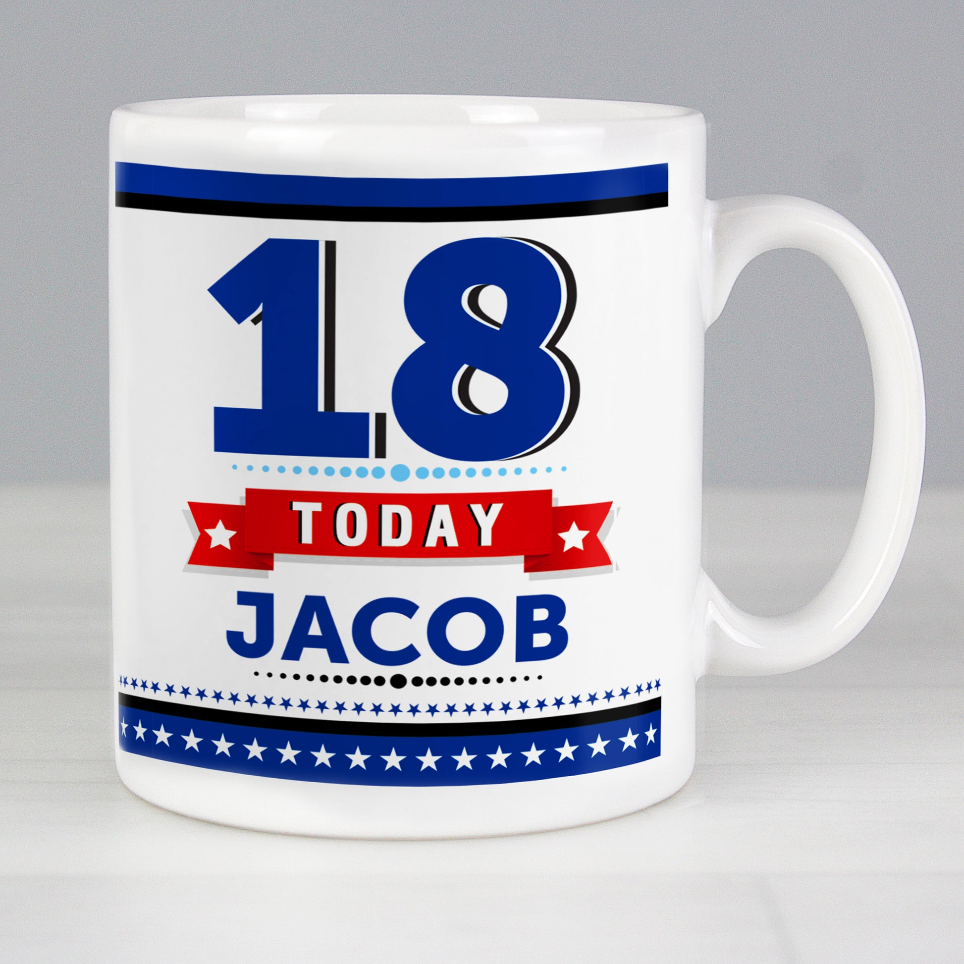 Personalised Birthday Star Mug from Heartfelt Gifts