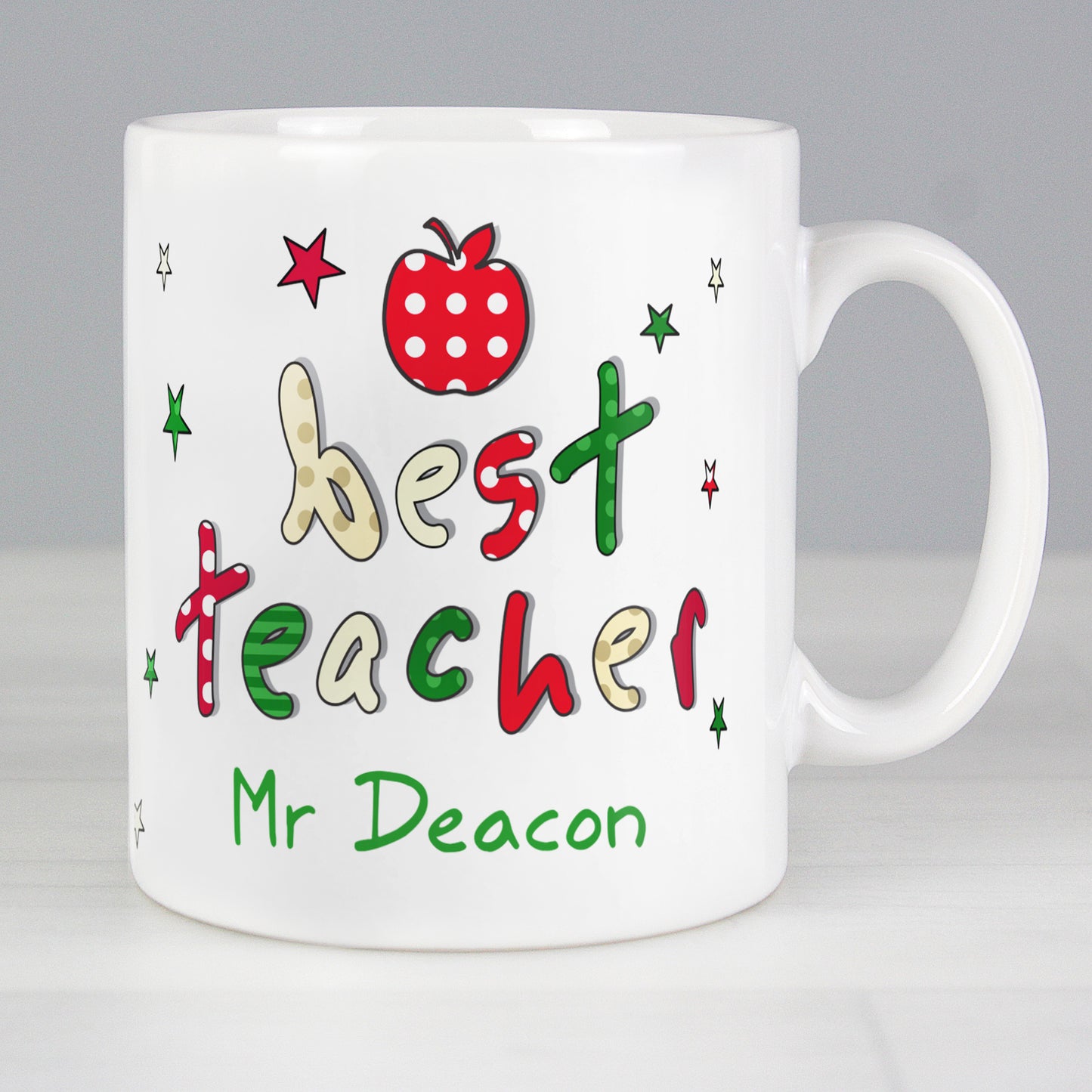 Personalised Teacher Mug from Heartfelt Gifts