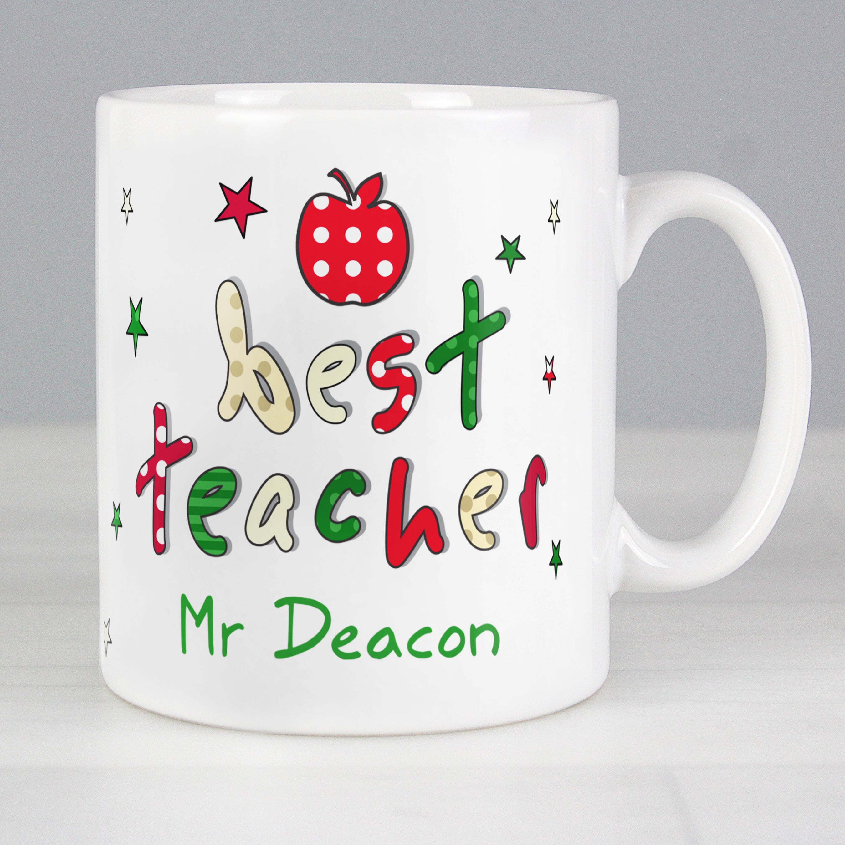 Personalised Teacher Mug from Heartfelt Gifts