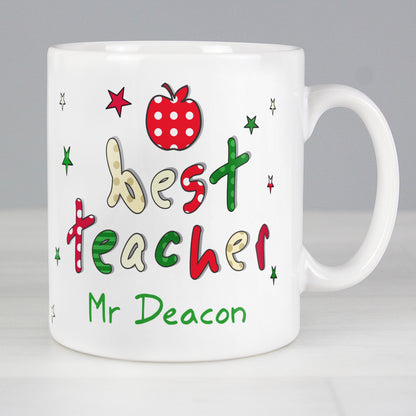 Personalised Teacher Mug from Heartfelt Gifts
