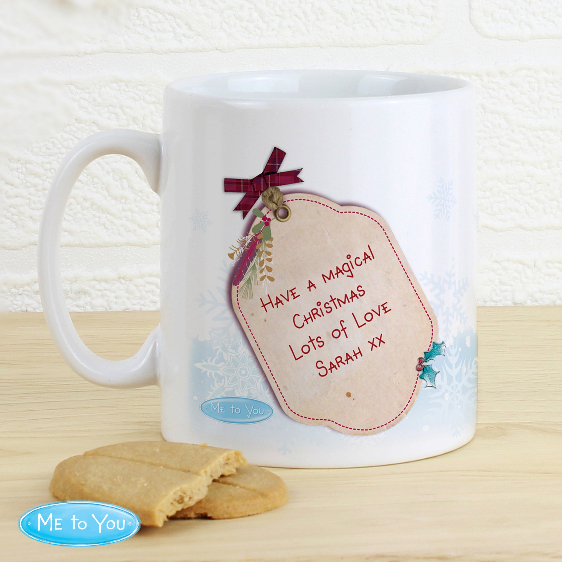 Personalised Me To You Christmas Present Mug - image 2