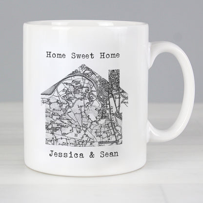Personalised 1805 - 1874 Old Series Map Home Mug from Heartfelt Gifts