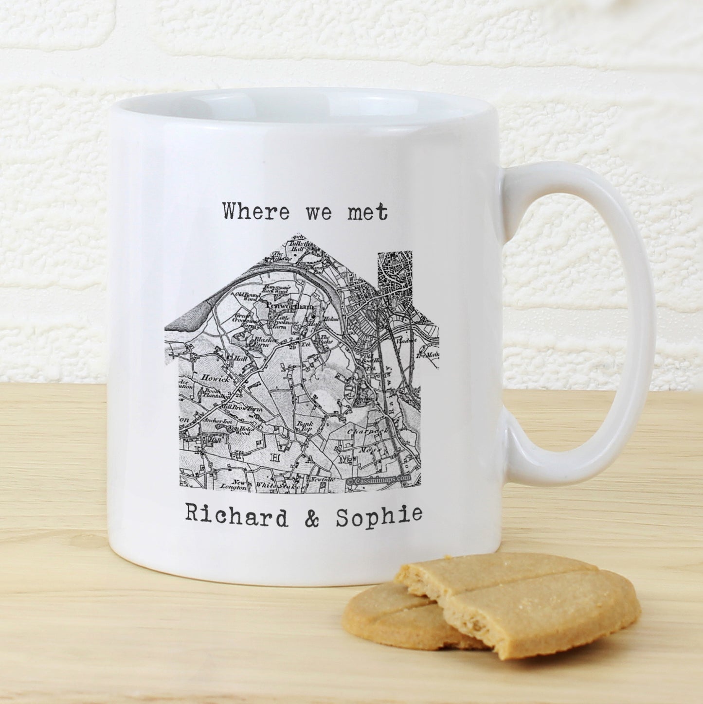Personalised 1805 - 1874 Old Series Map Home Mug - image 3