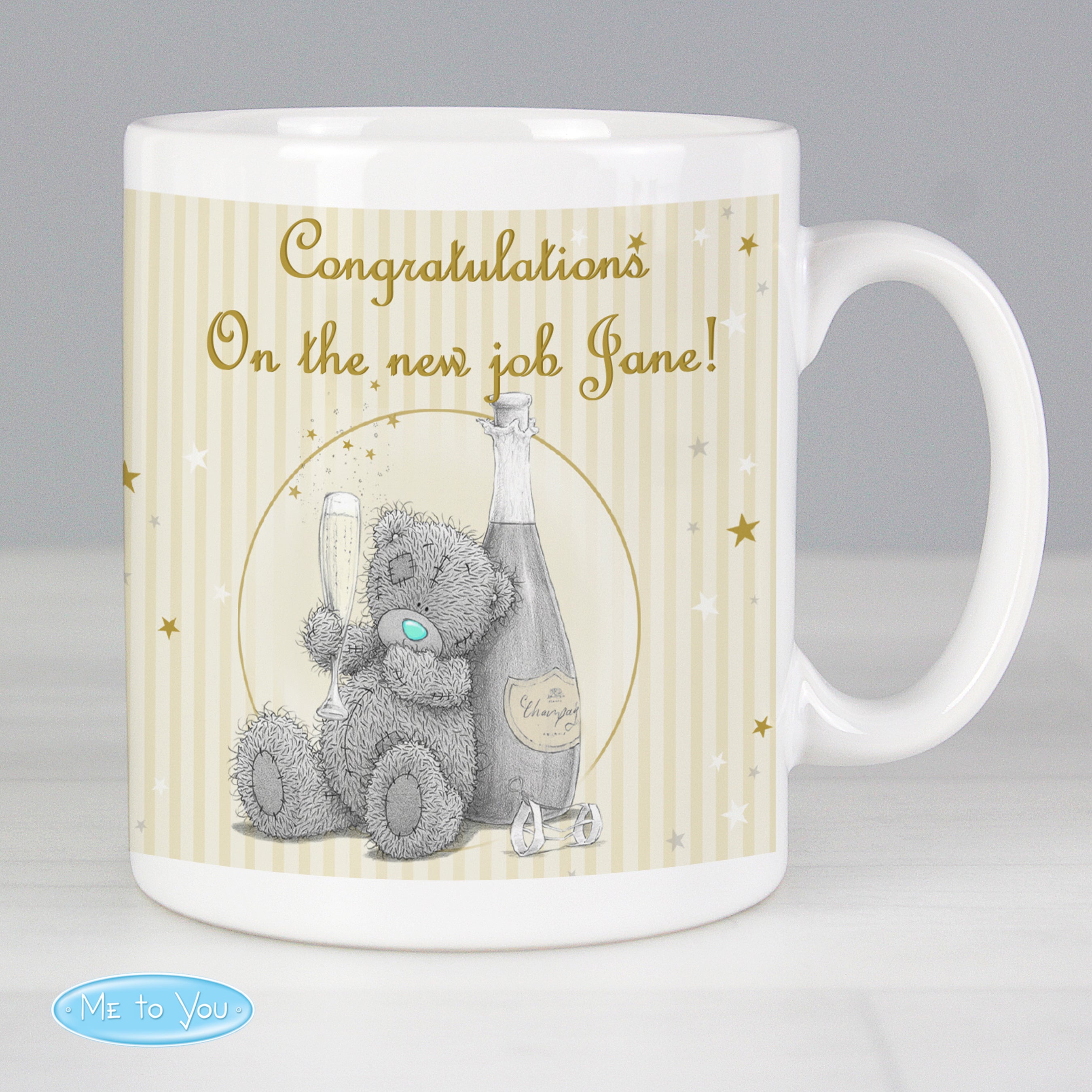 Personalised Me To You Gold Stars Mug from Heartfelt Gifts