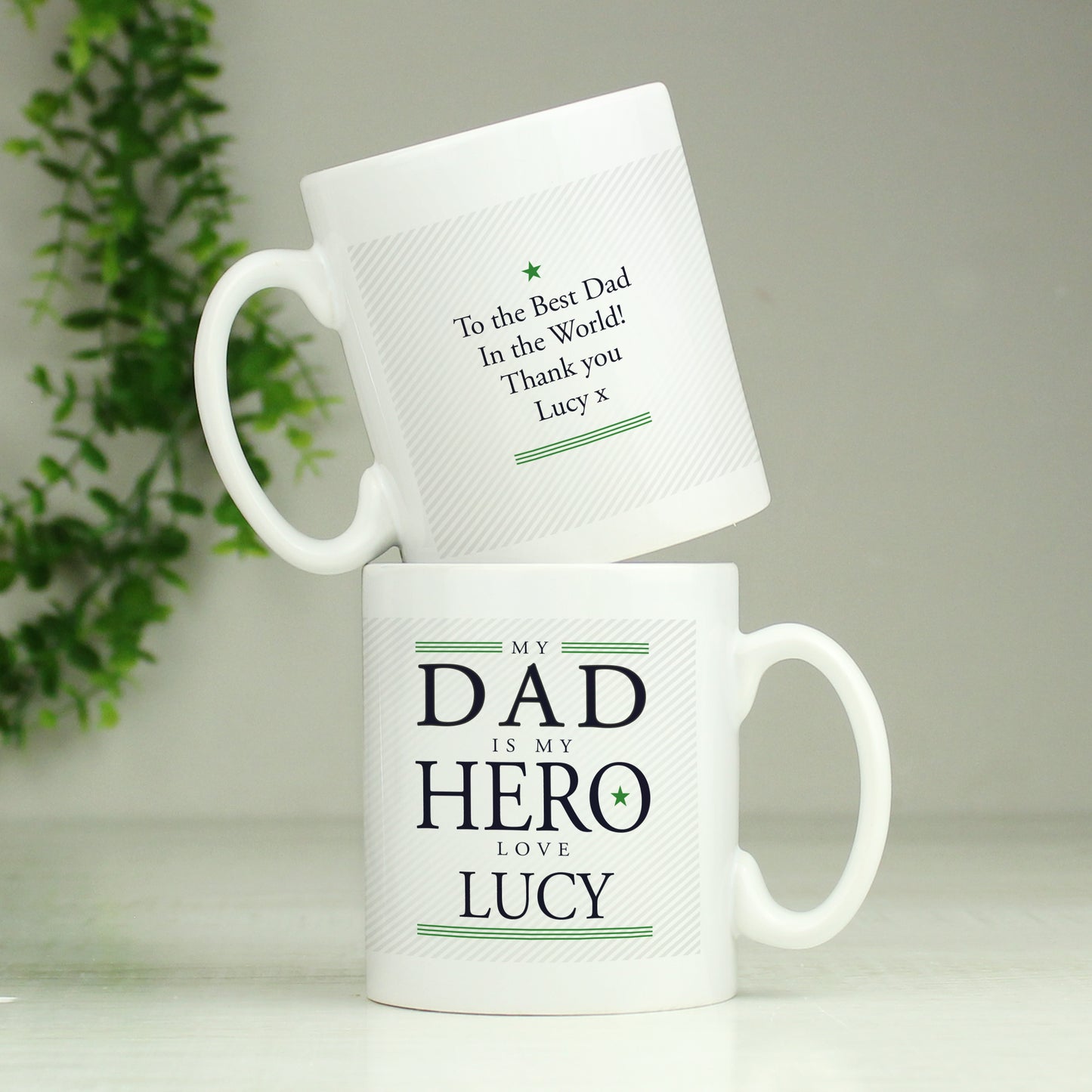 Personalised My Dad is My Hero Mug - image 2