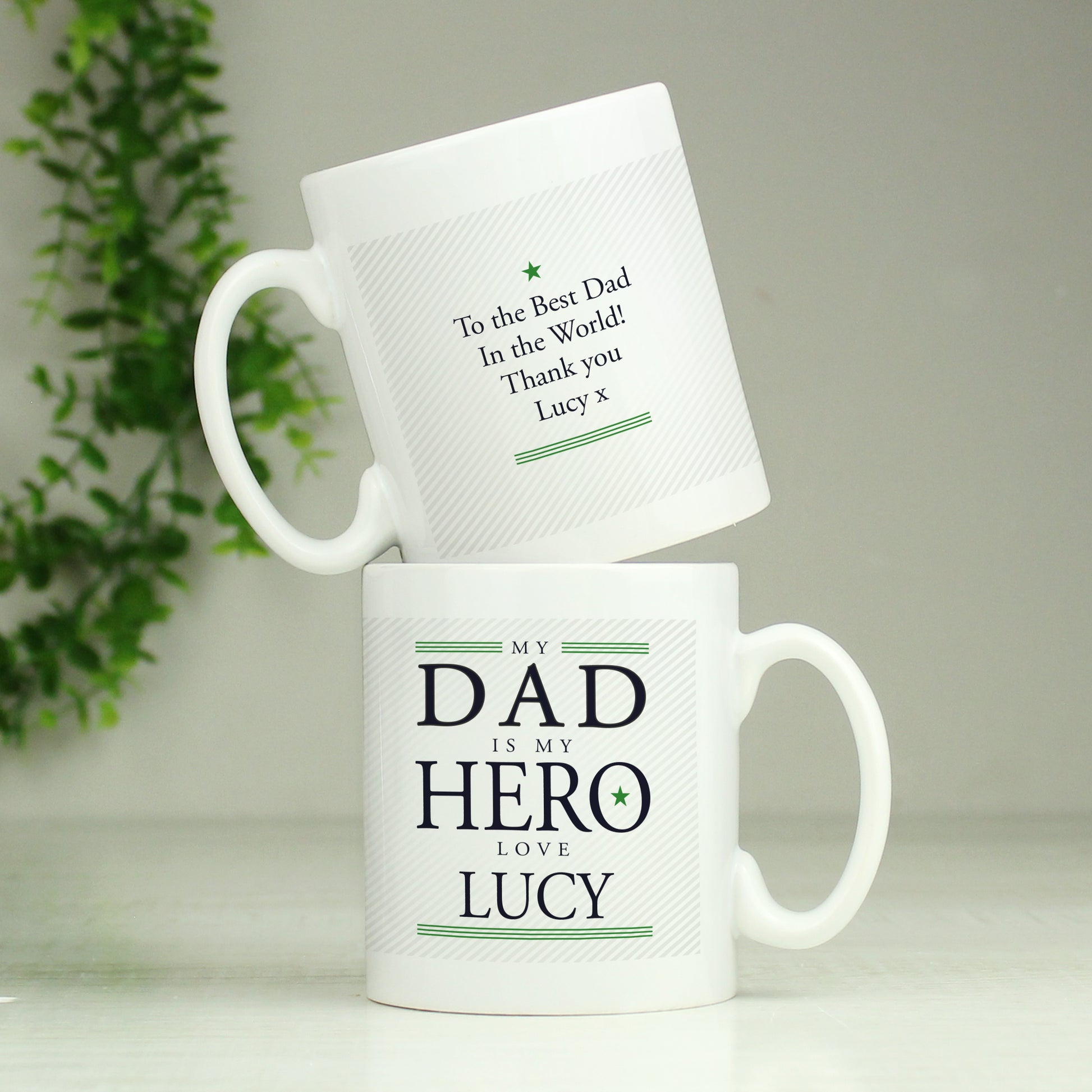 Personalised My Dad is My Hero Mug - image 2