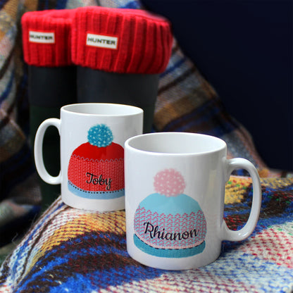 Personalised Woolly Hats Mug Set - image 7