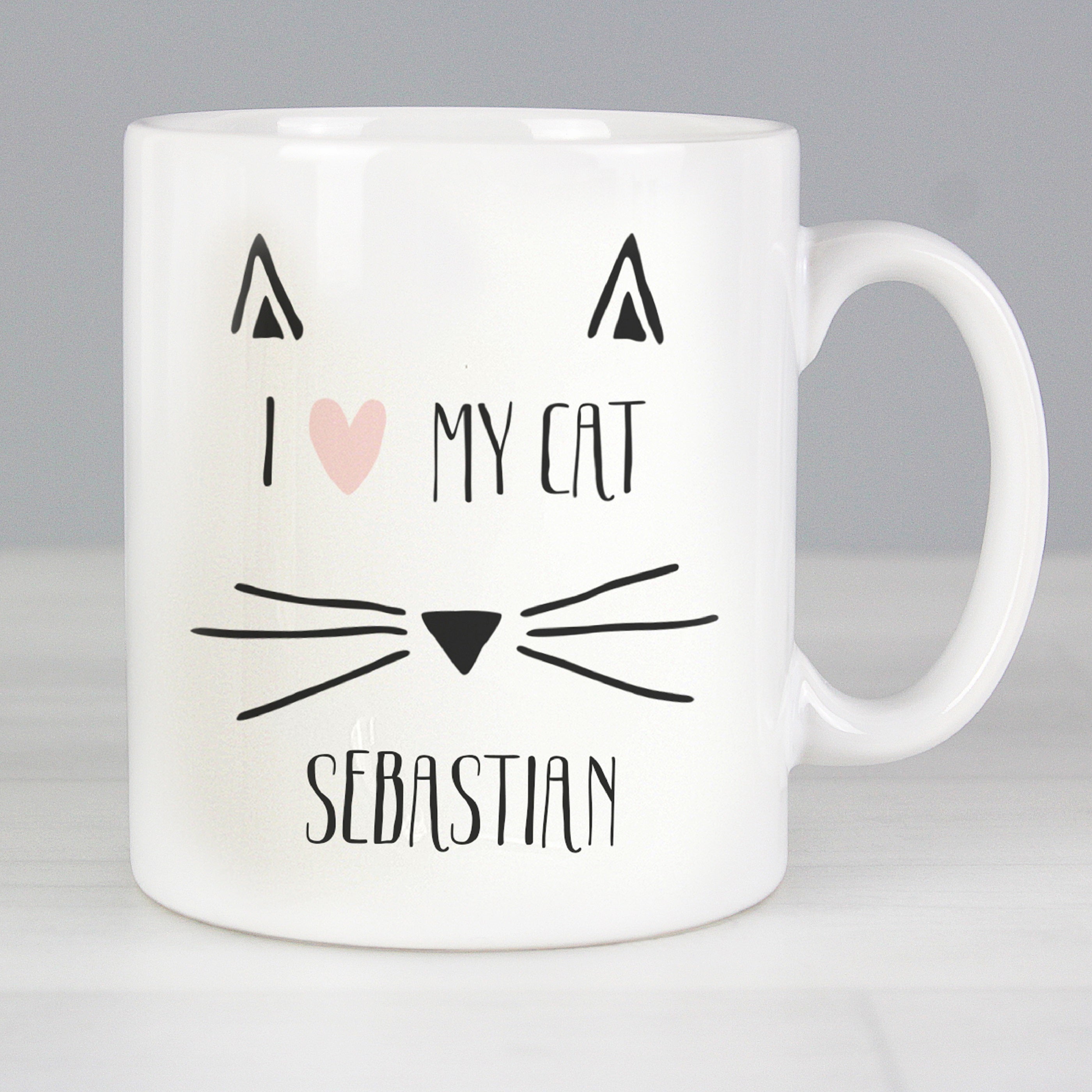 Personalised Cat Features Mug from Heartfelt Gifts