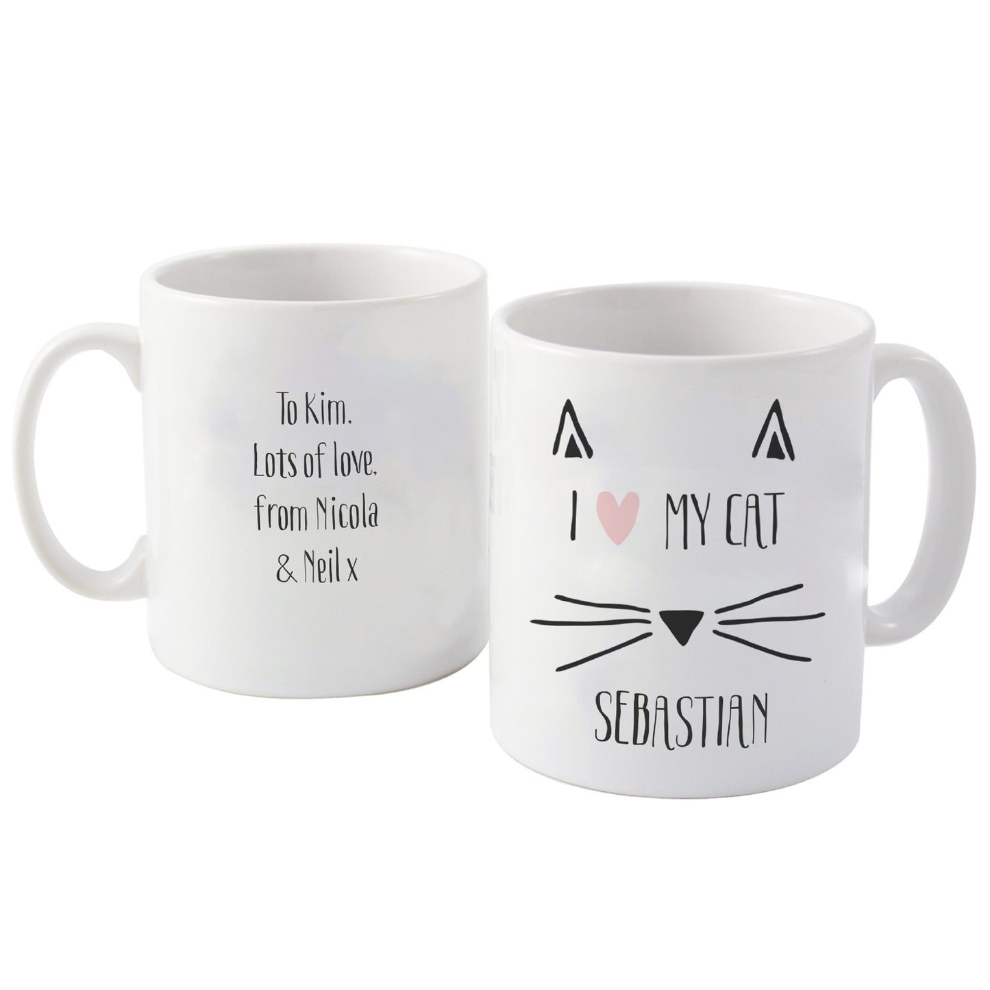 Personalised Cat Features Mug - image 2