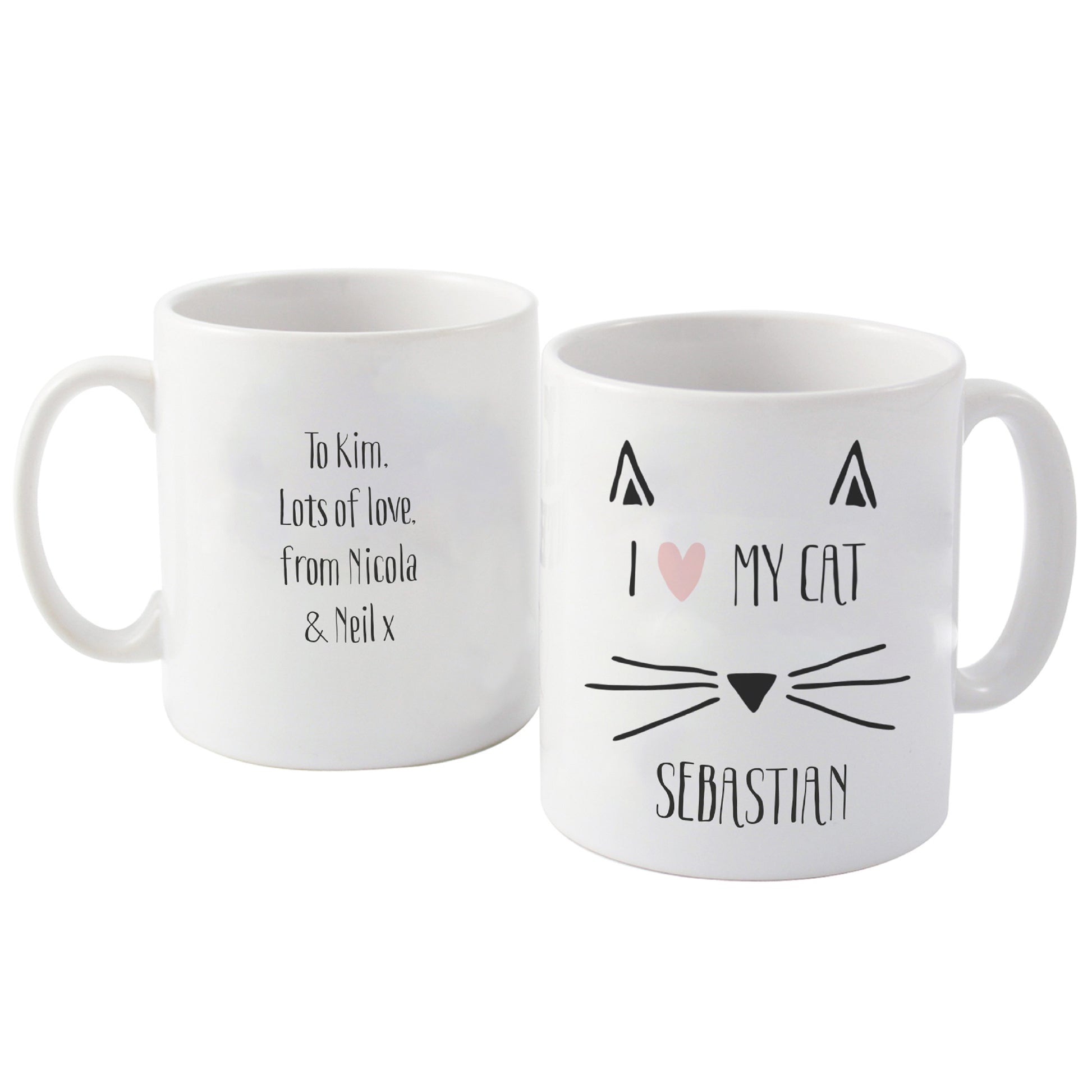 Personalised Cat Features Mug - image 2