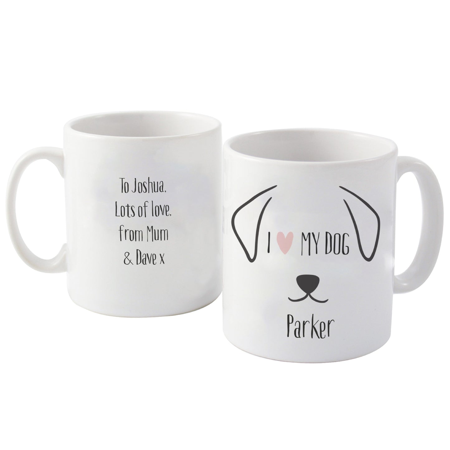 Personalised Dog Features Mug - image 2