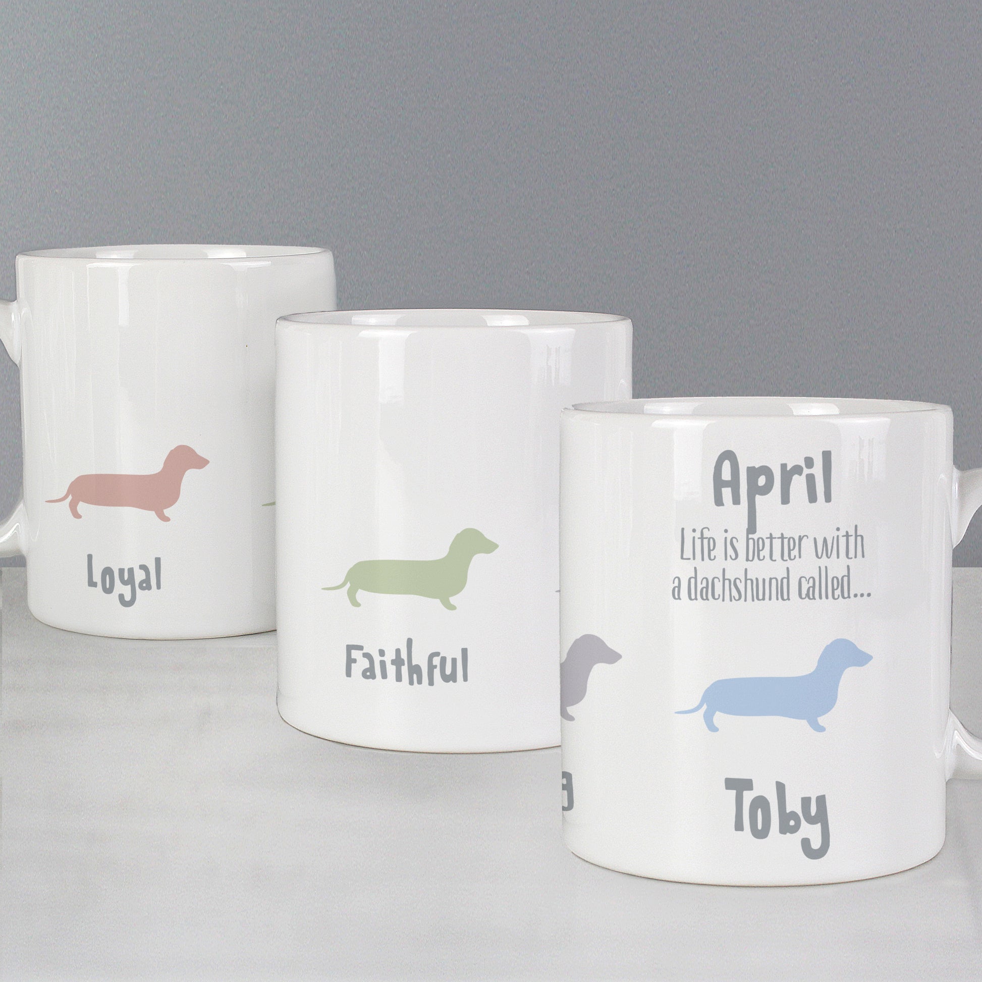 Personalised Dachshund Dog Breed Mug - image 3