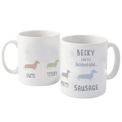 Personalised Dachshund Dog Breed Mug - image 5