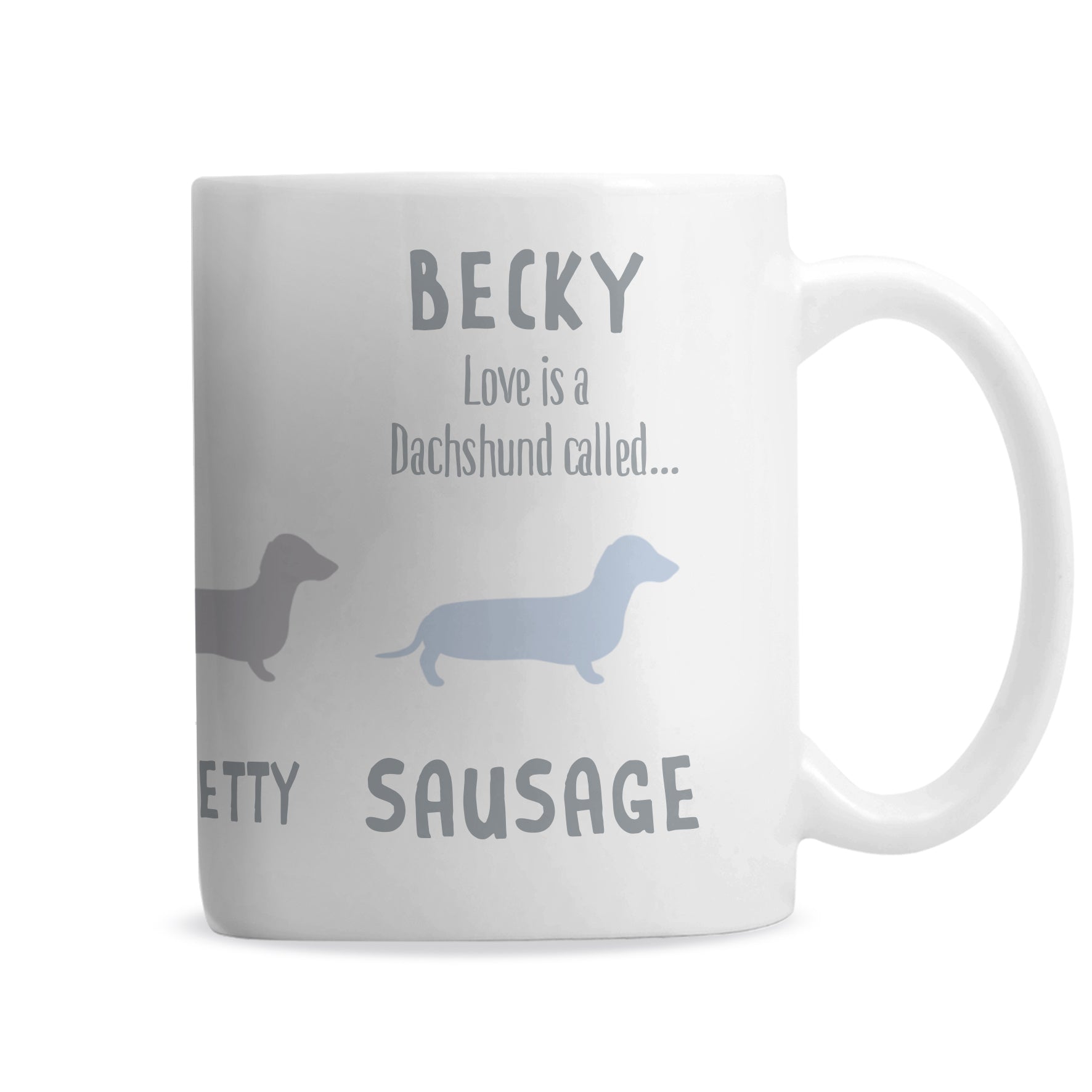 Personalised Dachshund Dog Breed Mug - image 6