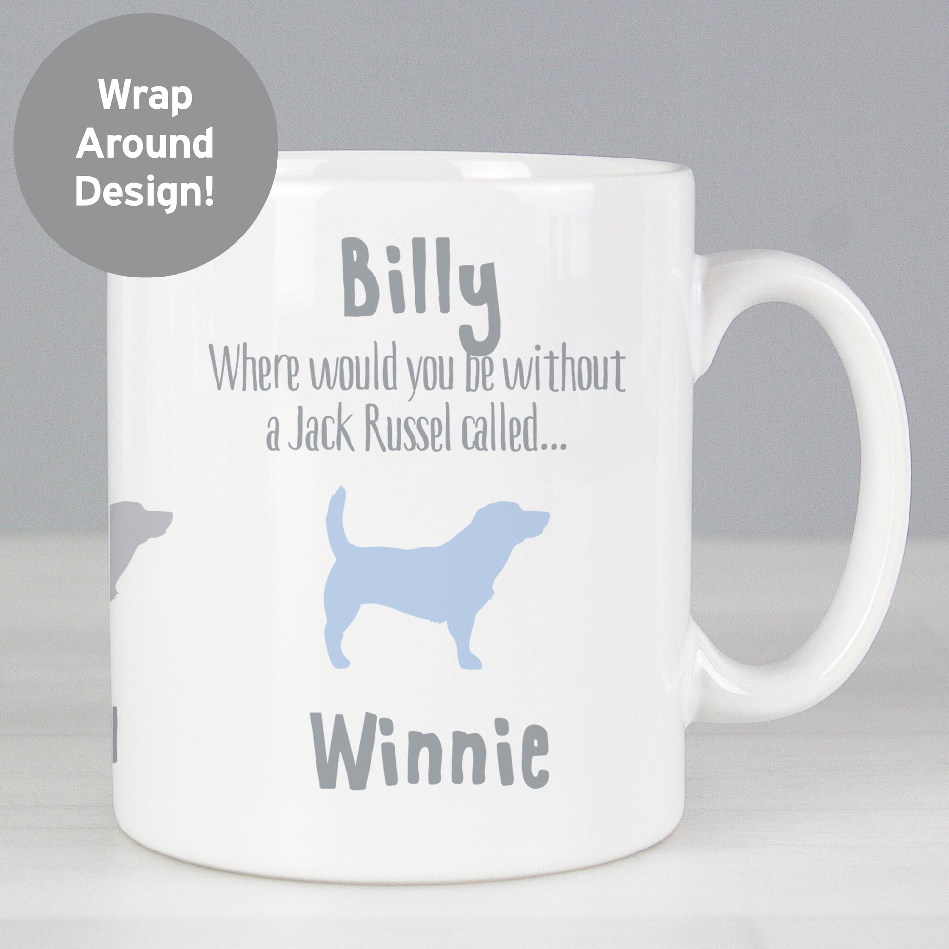 Personalised Jack Russell Dog Breed Mug from Heartfelt Gifts
