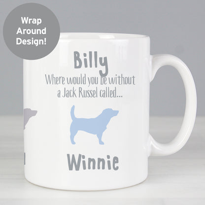 Personalised Jack Russell Dog Breed Mug from Heartfelt Gifts