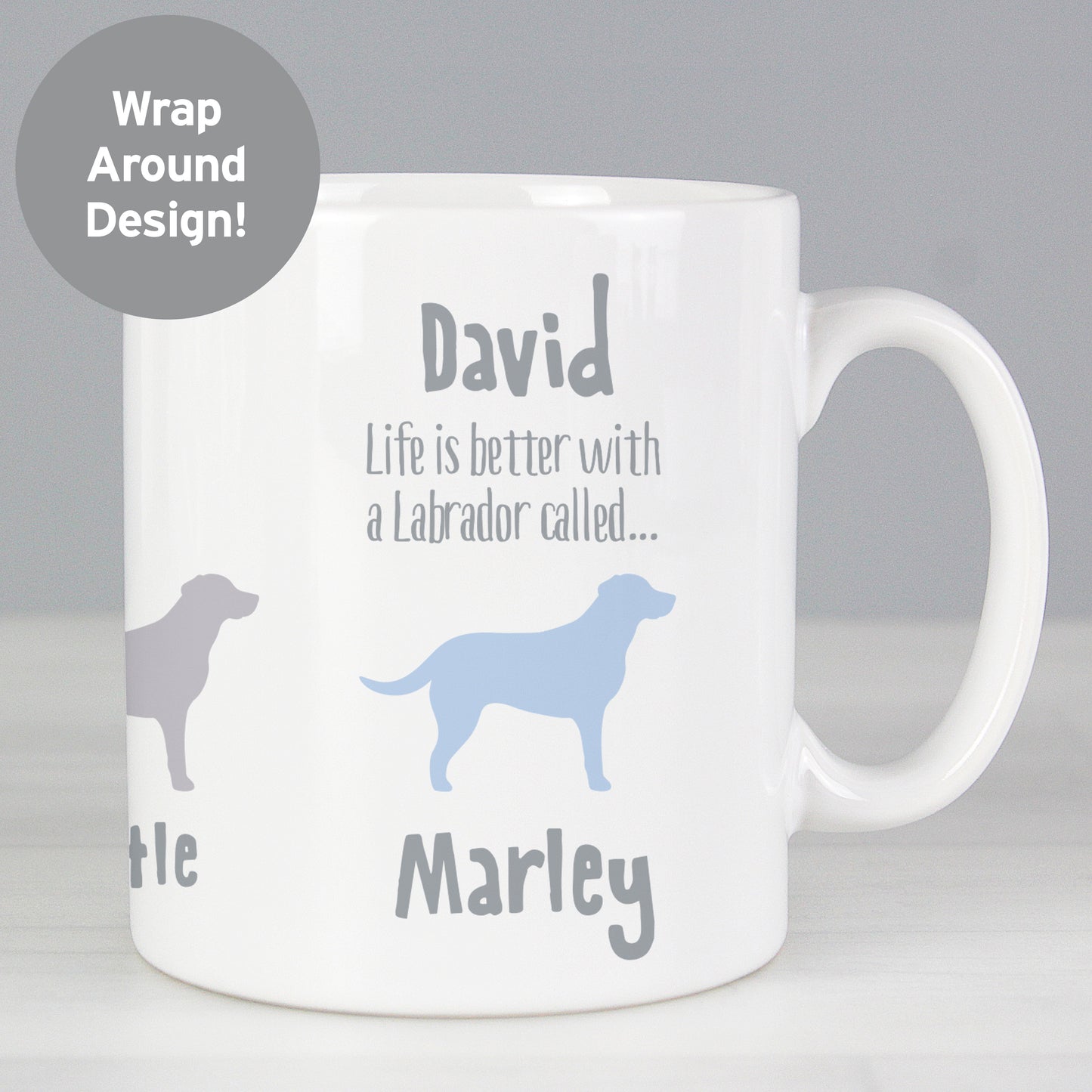 Personalised Labrador Dog Breed Mug from Heartfelt Gifts