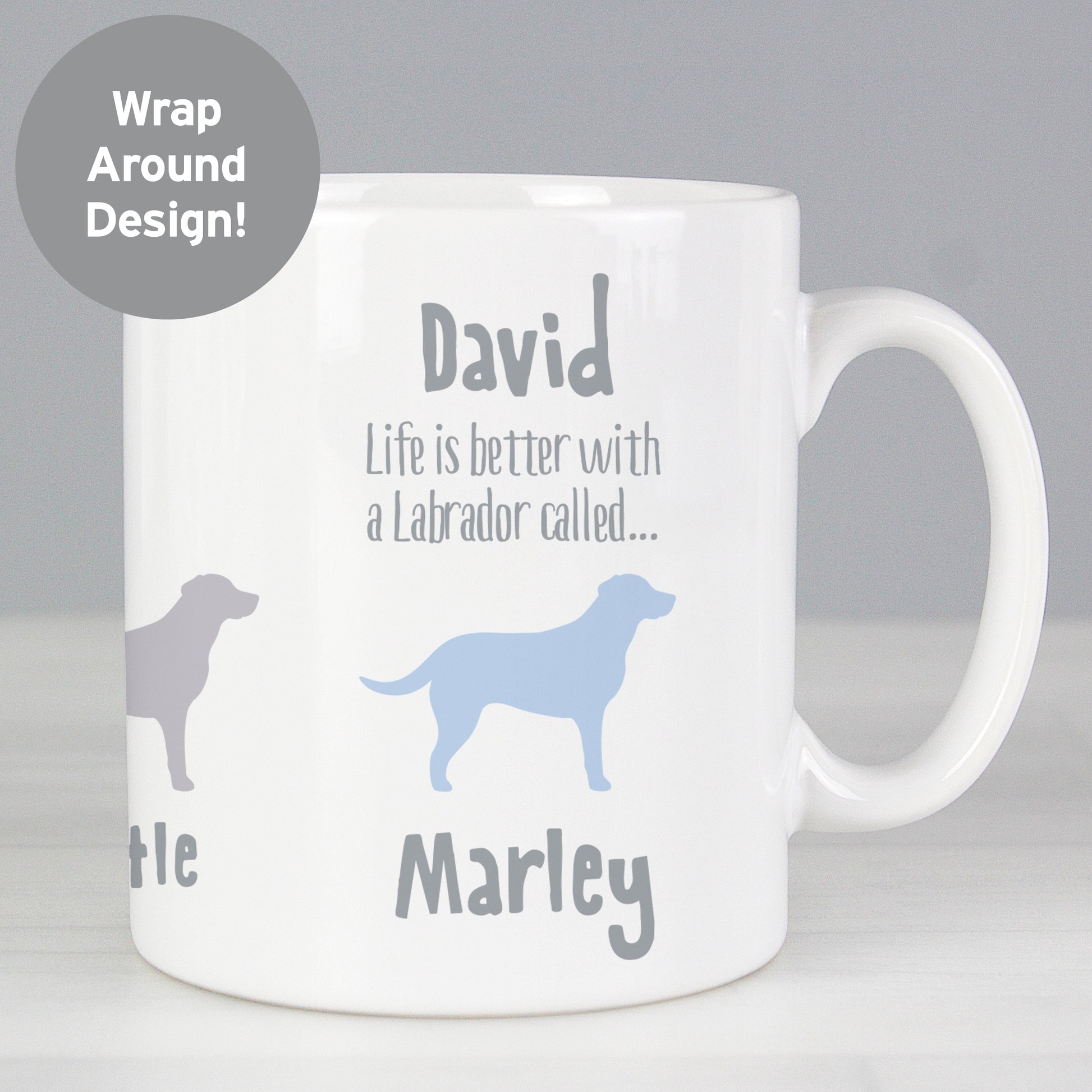 Personalised Labrador Dog Breed Mug from Heartfelt Gifts