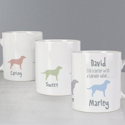 Personalised Labrador Dog Breed Mug - image 3