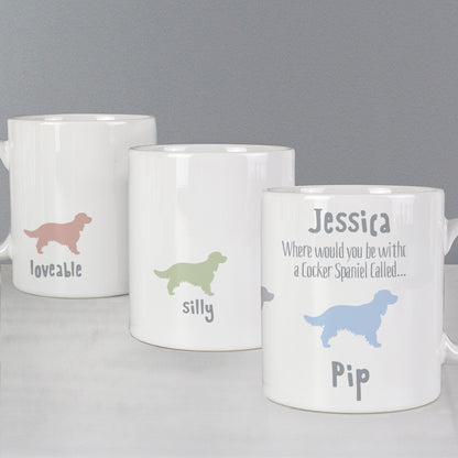 Personalised Cocker Spaniel Dog Breed Mug - image 3
