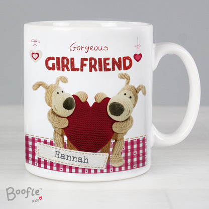 Personalised Boofle Shared Heart Mug from Heartfelt Gifts