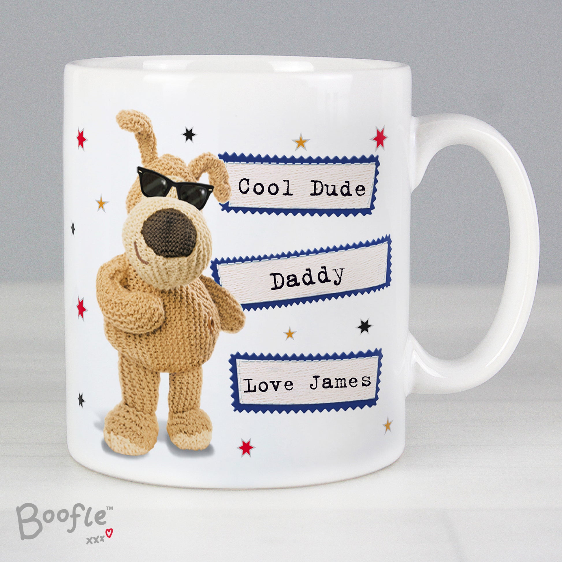 Personalised Boofle Stars Mug from Heartfelt Gifts