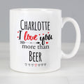 Personalised I Love You More Than... Mug from Heartfelt Gifts