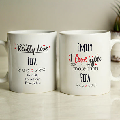 Personalised I Love You More Than... Mug - image 9