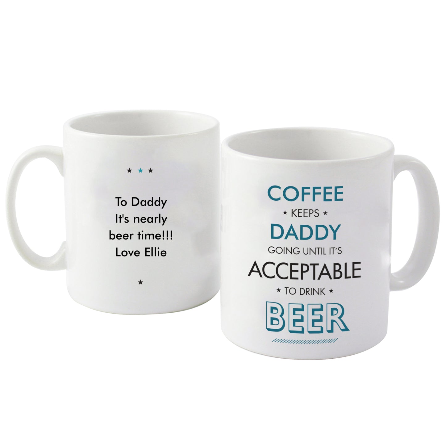 Personalised Blue Acceptable To Drink Mug - image 2