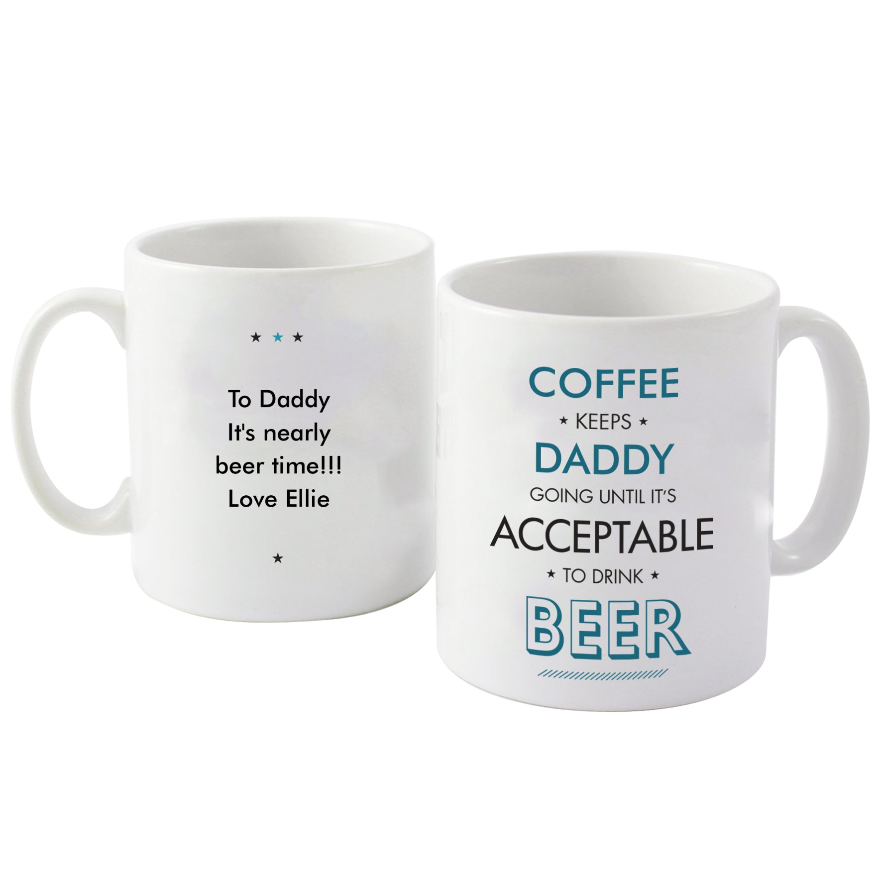 Personalised Blue Acceptable To Drink Mug - image 2