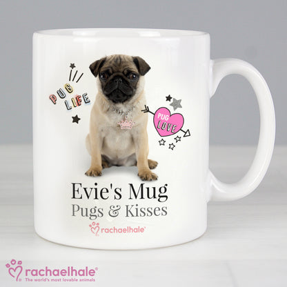 Personalised Rachael Hale Doodle Pug Mug from Heartfelt Gifts