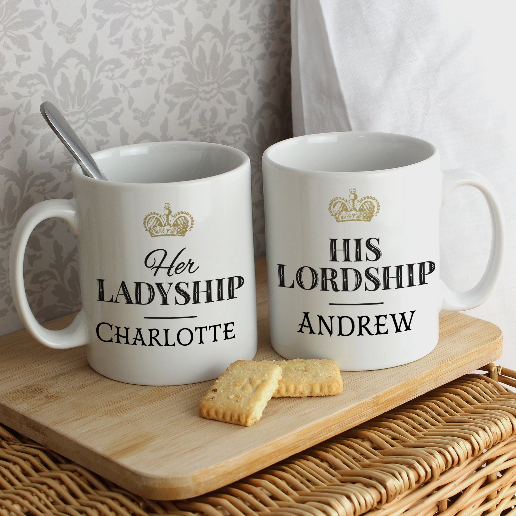 Personalised Ladyship and Lordship Mug Set - image 3
