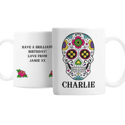 Personalised Sugar Skull Mug - image 2