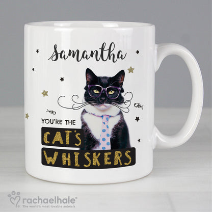 Personalised Rachael Hale 'You're the Cat's Whiskers' Mug - image 3