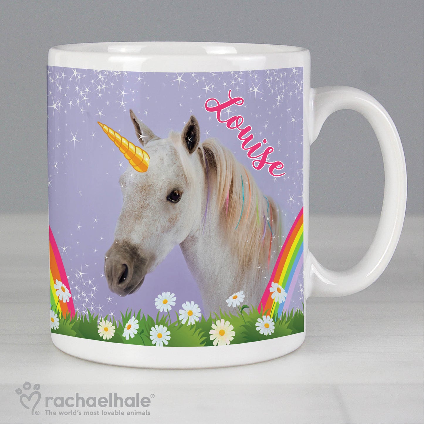 Personalised Rachael Hale Unicorn Mug - image 3