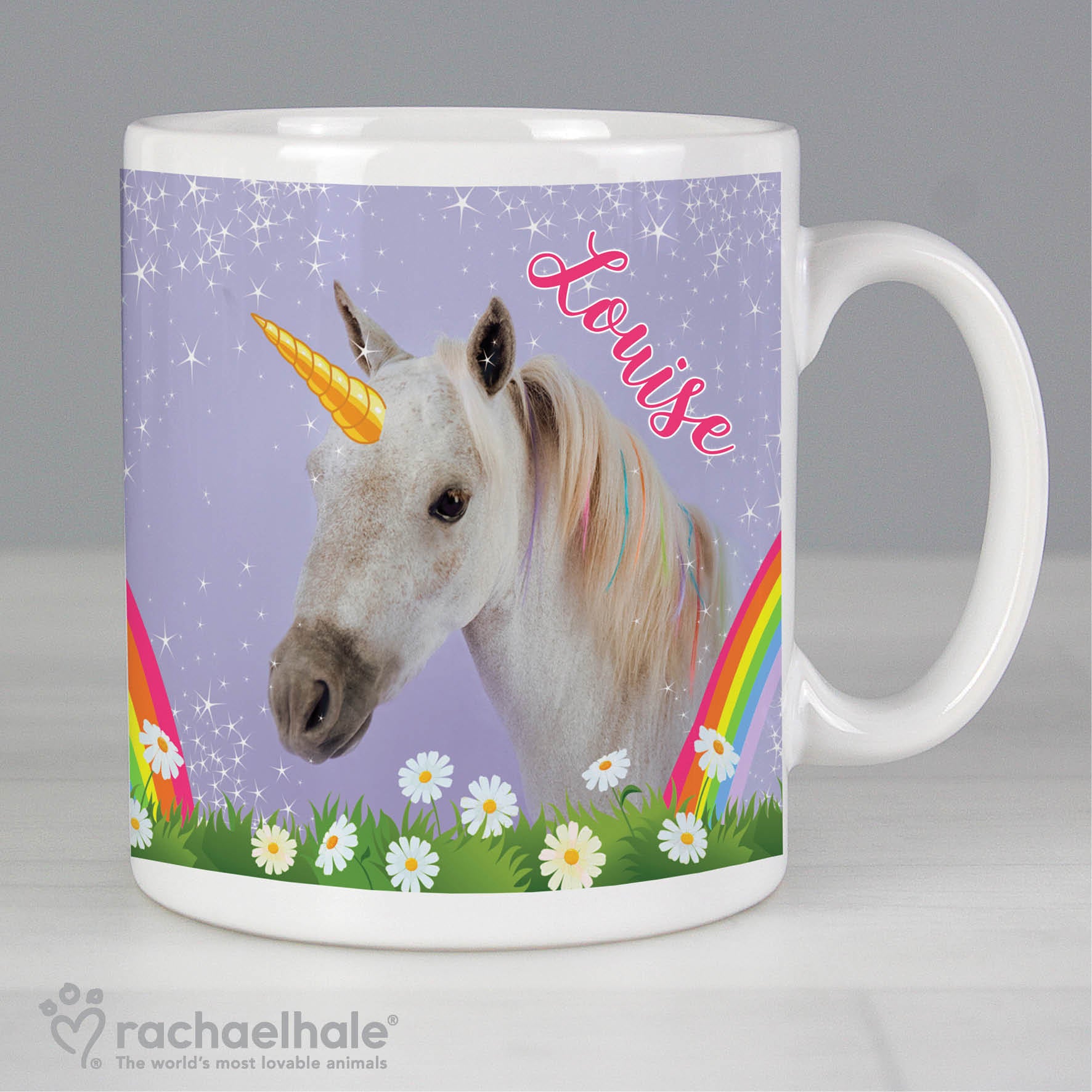 Personalised Rachael Hale Unicorn Mug - image 3