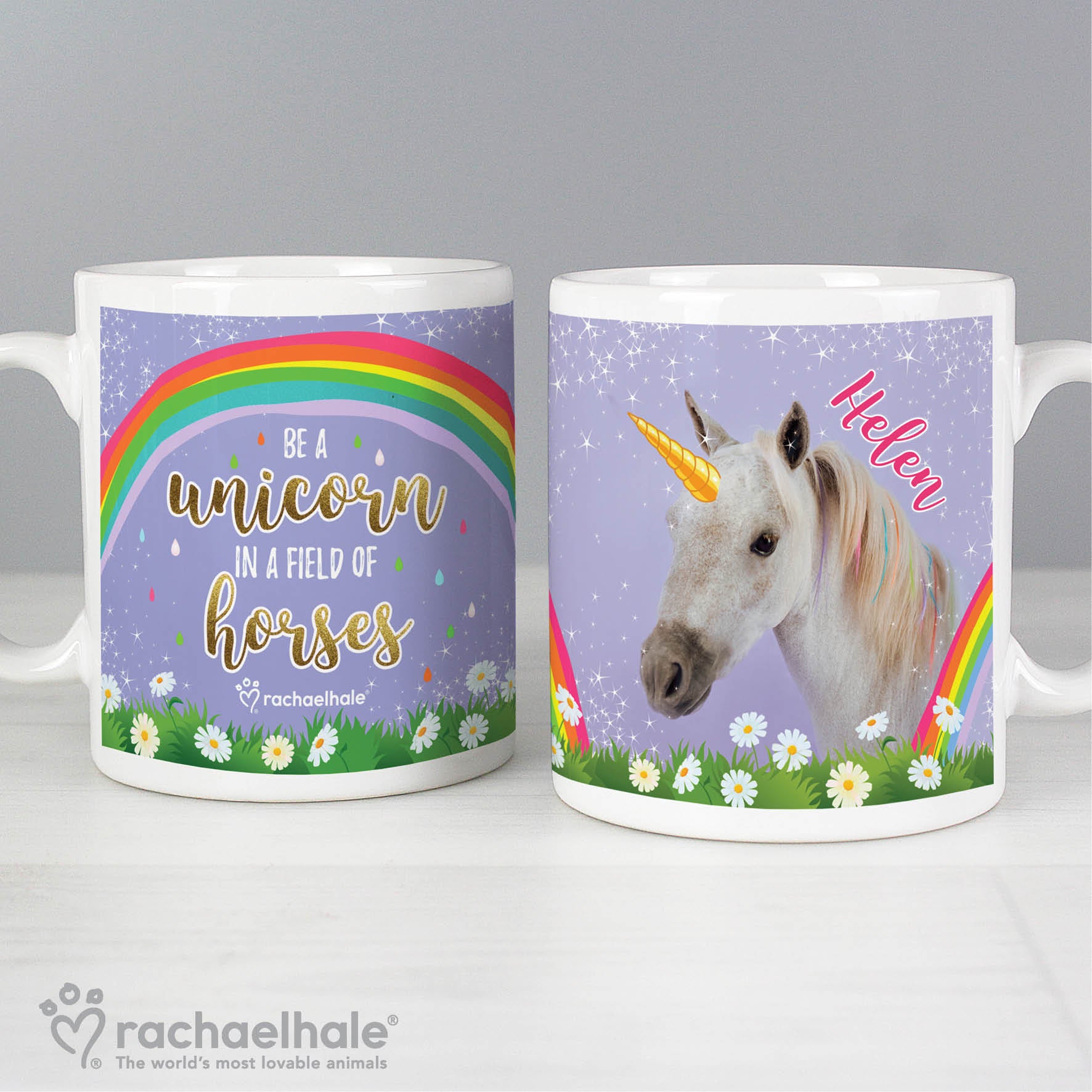 Personalised Rachael Hale Unicorn Mug - image 4