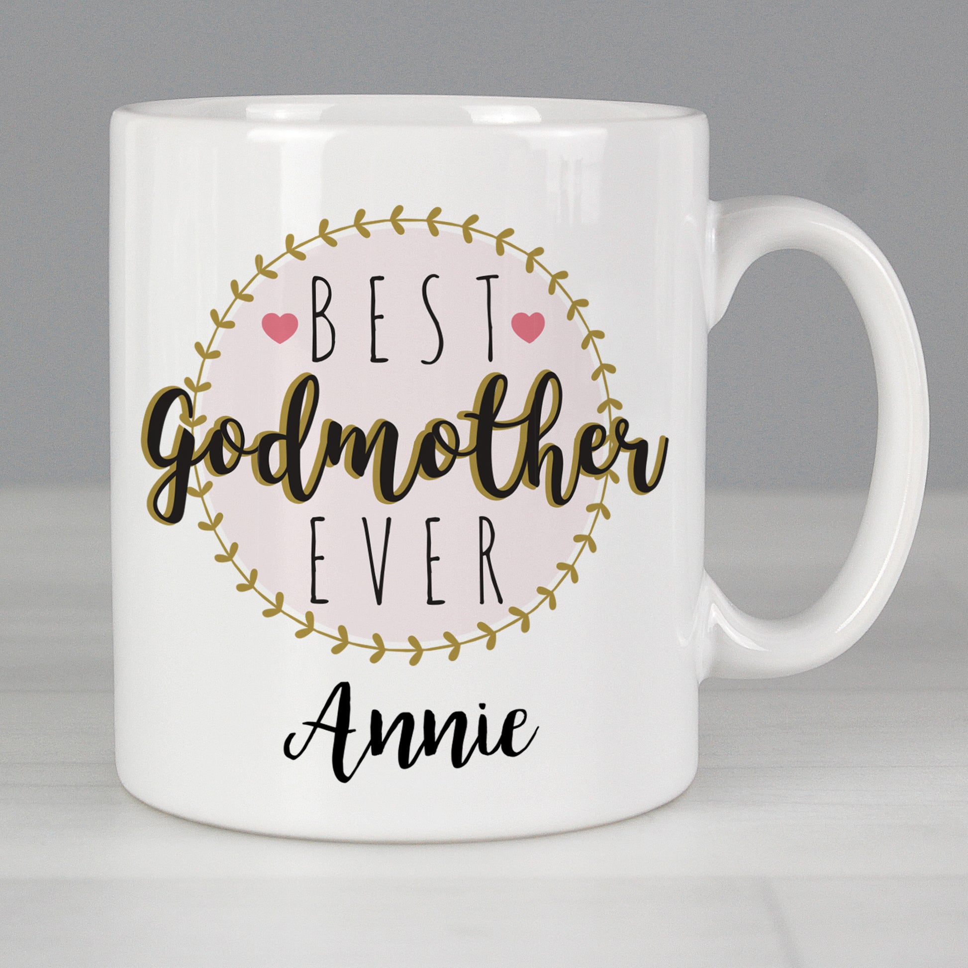 Personalised 'Best Godmother' Mug from Heartfelt Gifts