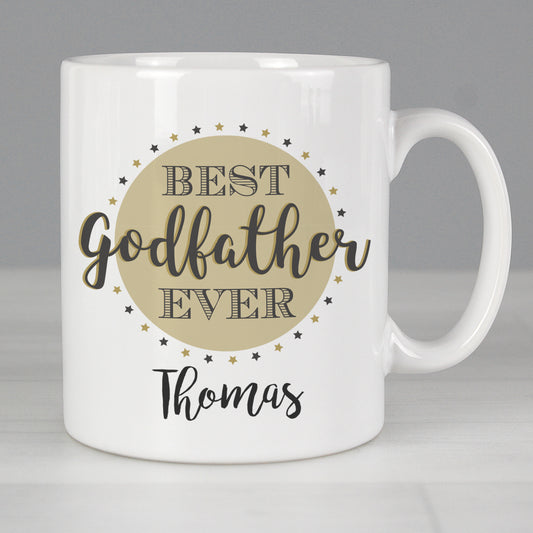 Personalised Best Godfather Mug from Heartfelt Gifts