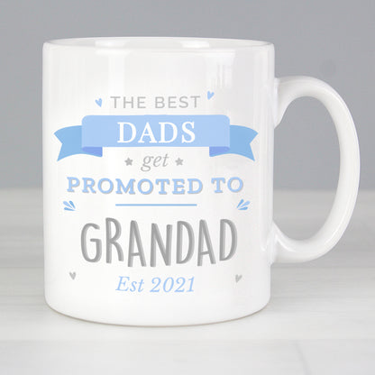 Personalised Blue Promoted to Mug from Heartfelt Gifts