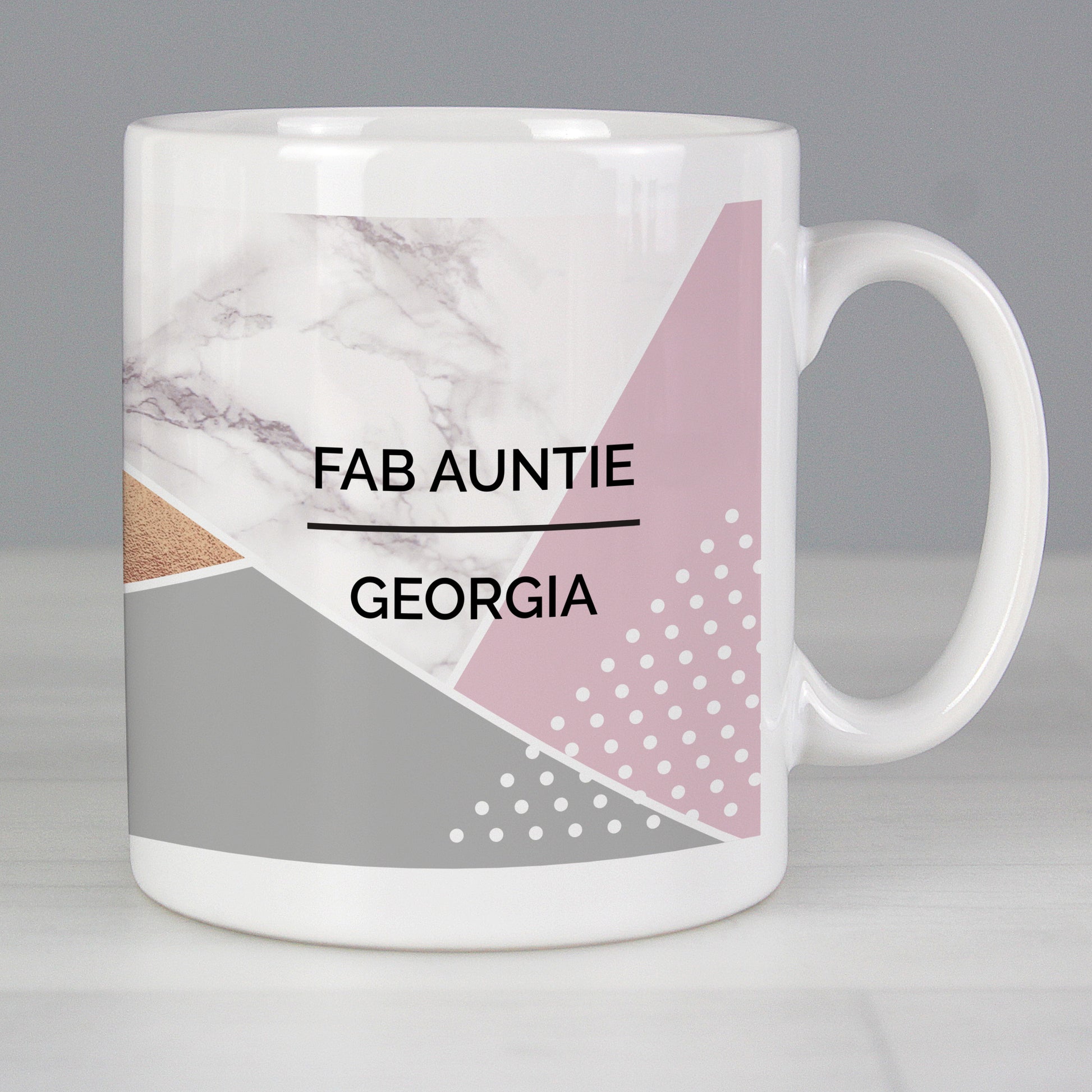 Personalised Geometric Mug - image 6
